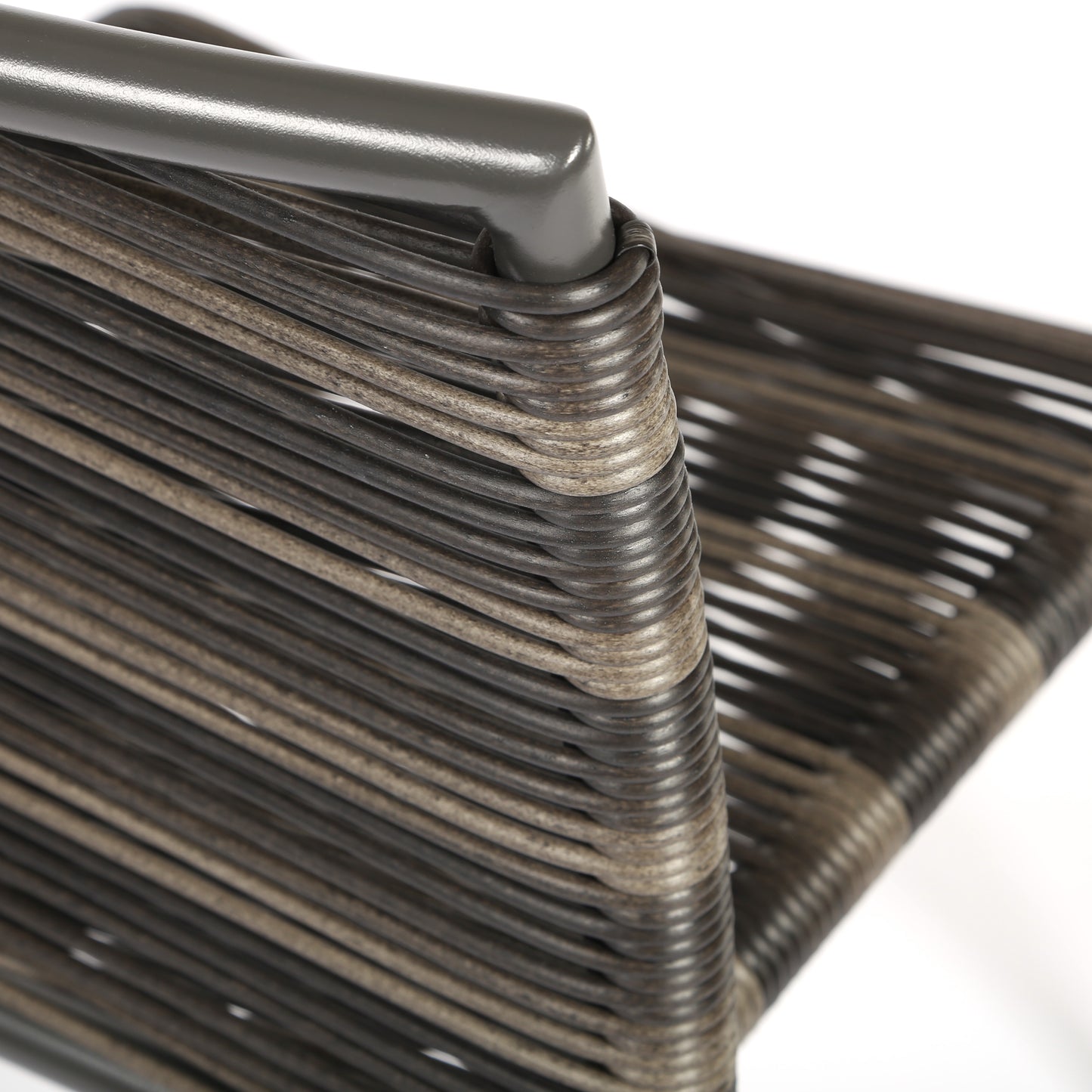 Monaco Dining Chair Smoke Weave Detail, image 7