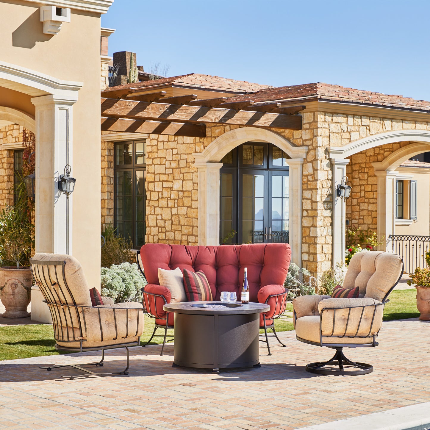 Monterra Crescent Loveseat Set Enivronemtnal, image 3