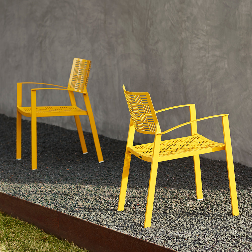 New Century Stackable Dining Arm Chair Lifestyle2, image 4