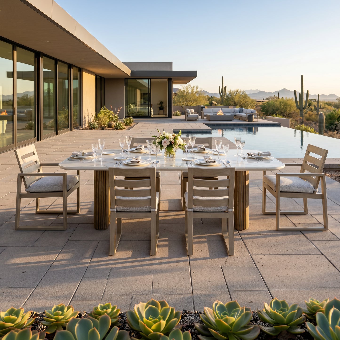 Hampton 84" x 40" Dining Table, image 10