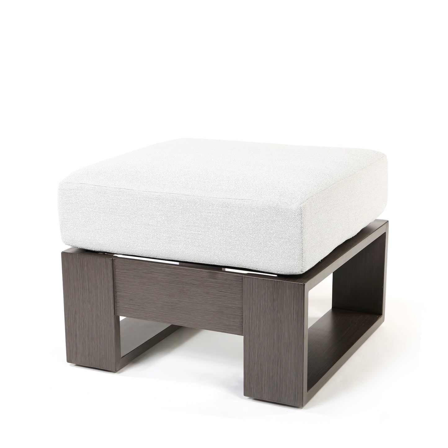 Novara Ottoman Nurture Pebble Cushion Smoke Finish, image 14
