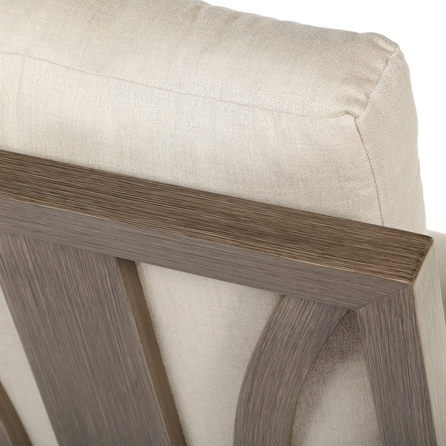 Oakdale Club Chair Hickory Frame Venus Cameo Cushions Detail, image 3