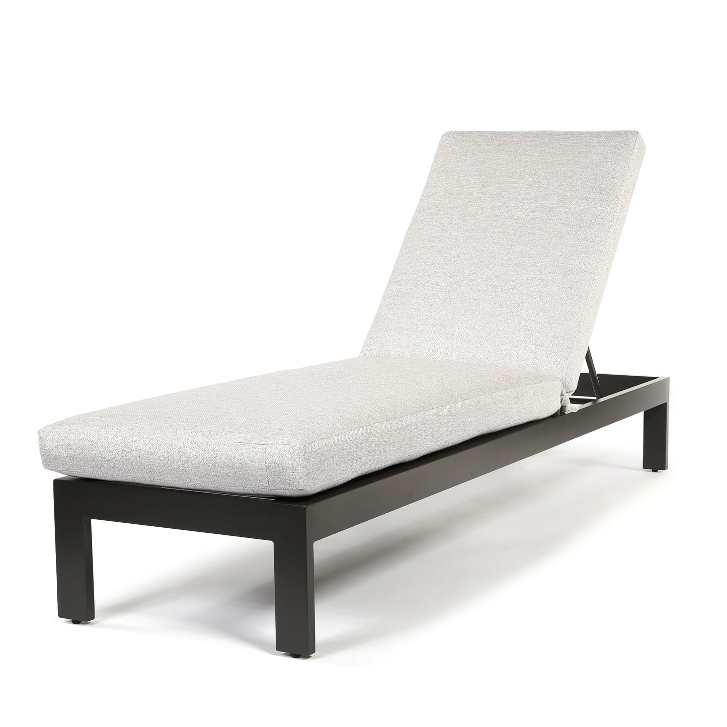 Palermo Chaise Lounge Crosshatch Vapor Cushion Graphite Finish, image 11