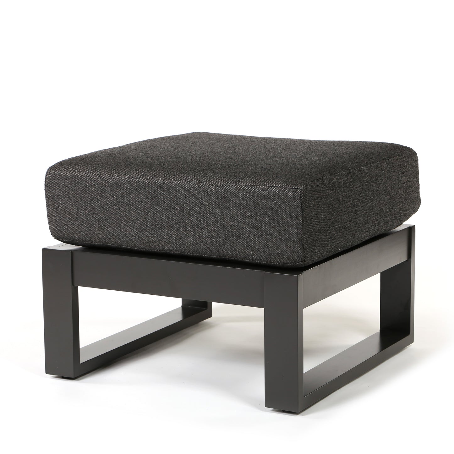 Palermo Ottoman Nurture Charcoal Cushion Graphite Finish, image 10