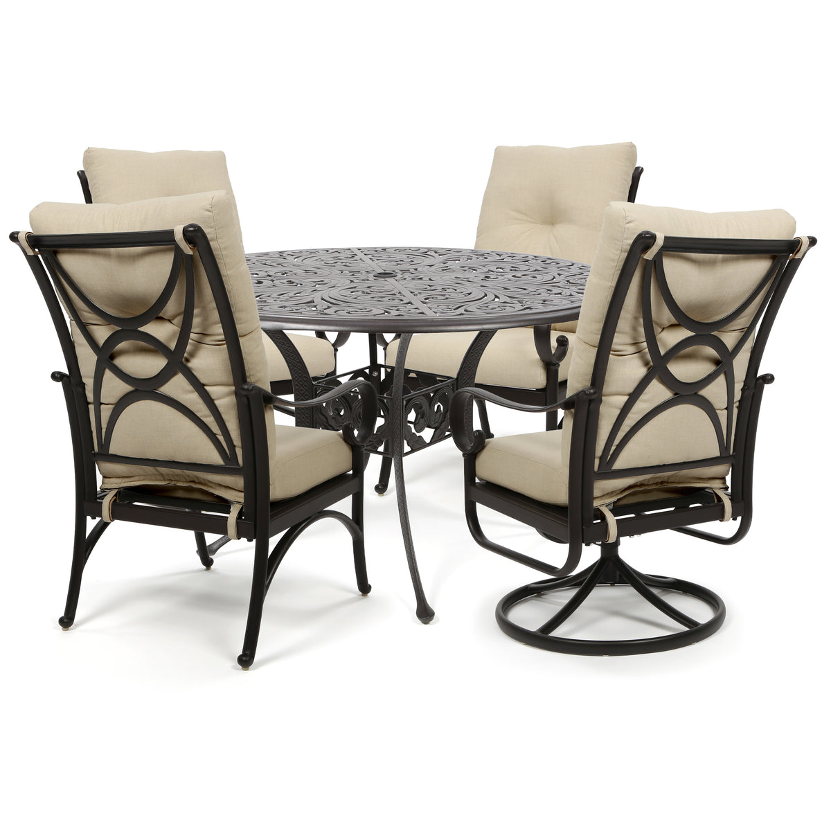 Santa Barbara 5 Piece Dining Set Pistachio Shell, image 19