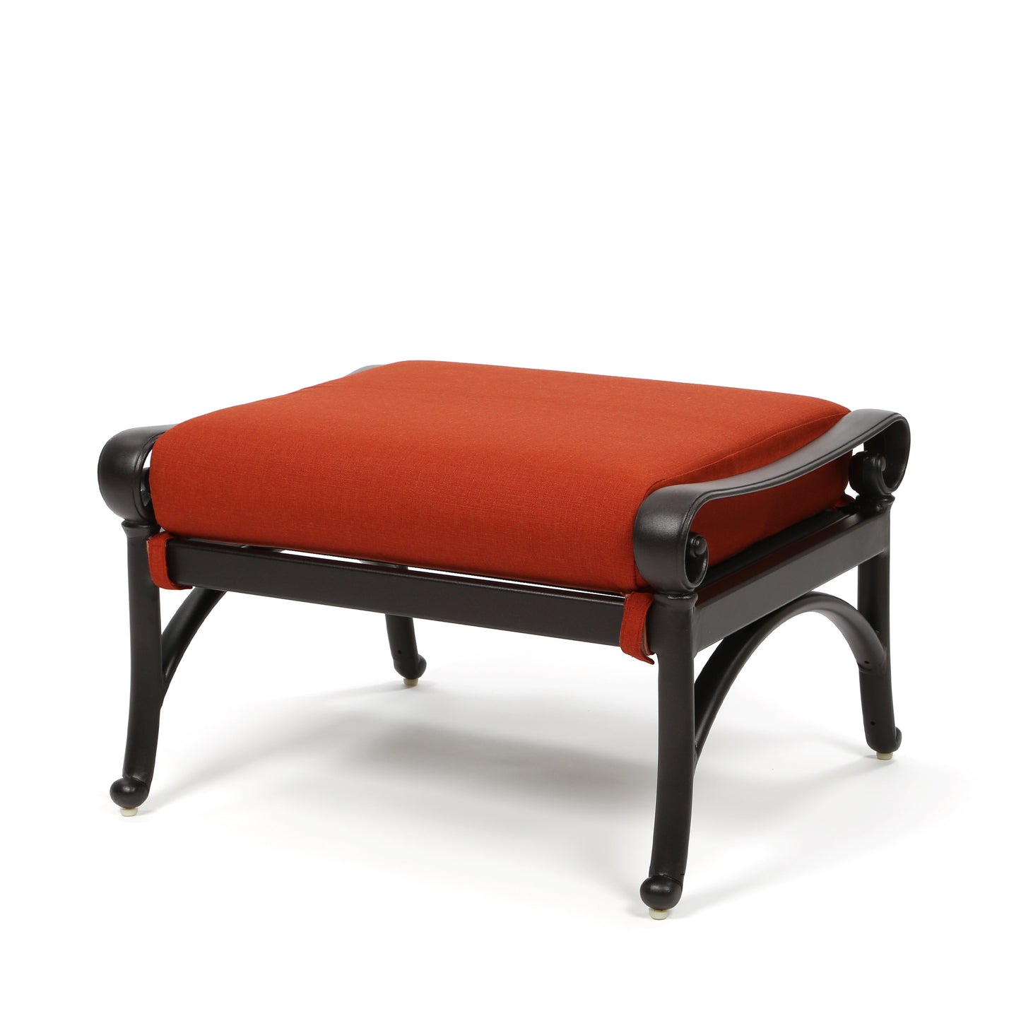 Santa Barbara Ottoman Burnt Orange, image 1