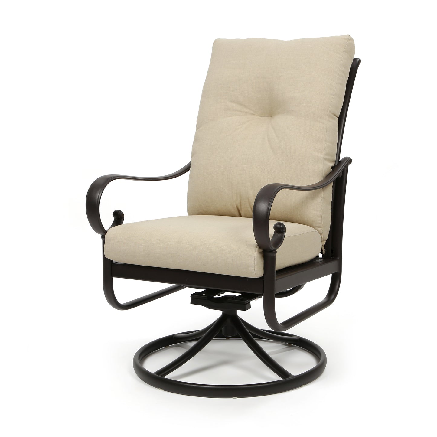 Santa Barbara Swivel Rocker Dining Chair Pistachio Shell, image 5