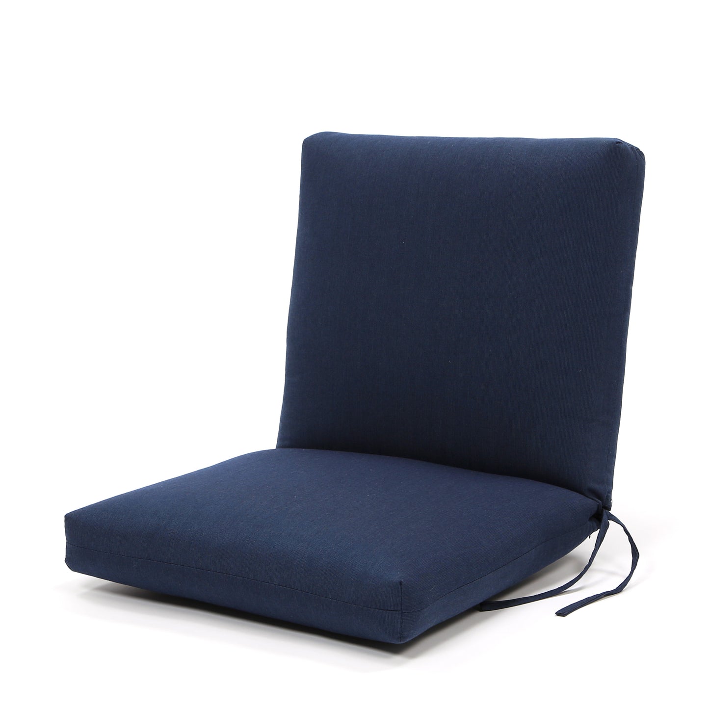 Sunbrella Low Back Dining Chair Cushion Spectrum Indigo, image 8