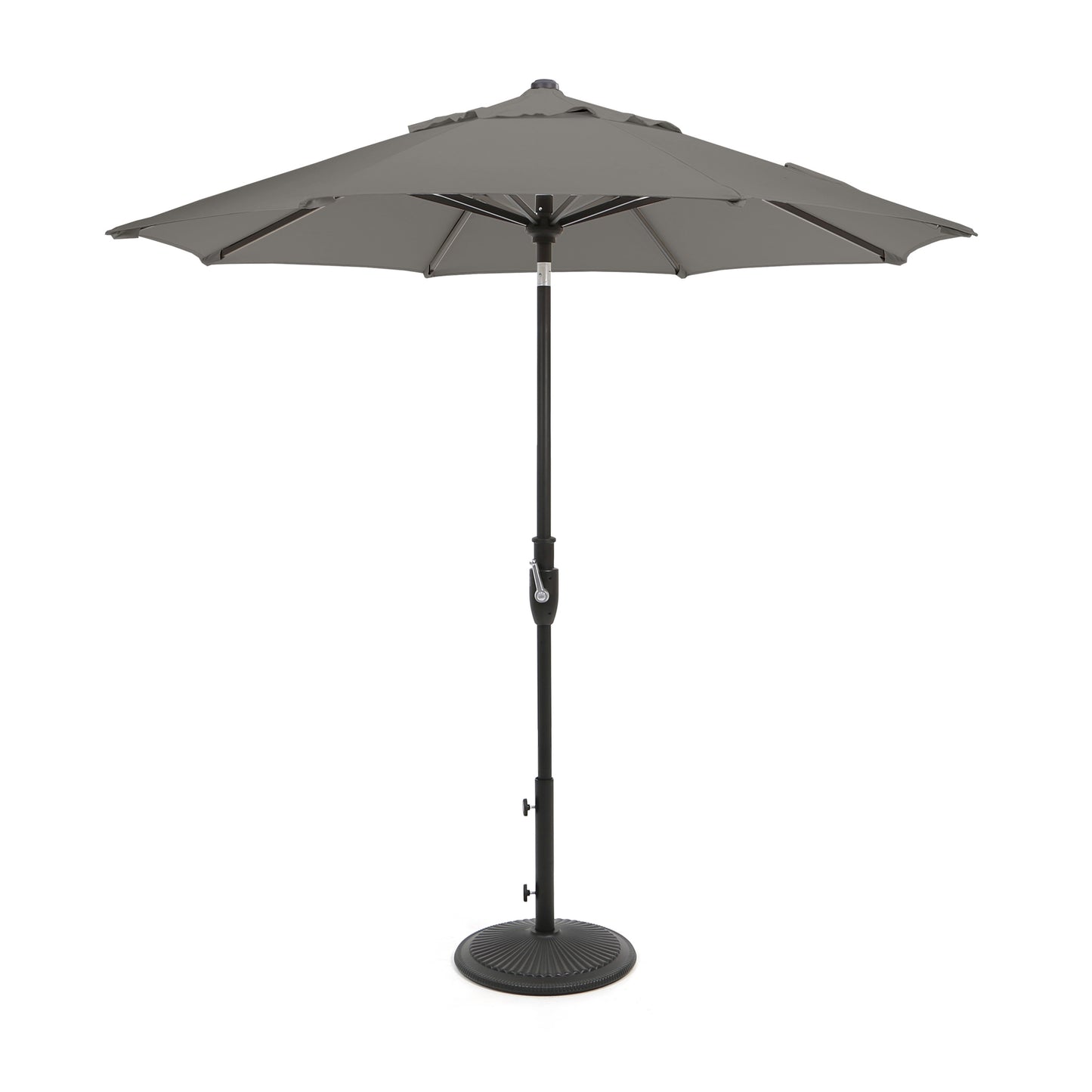 Treasure Garden 7 Half Foot Market Umbrella Glide Tilt Charcoal, image 10