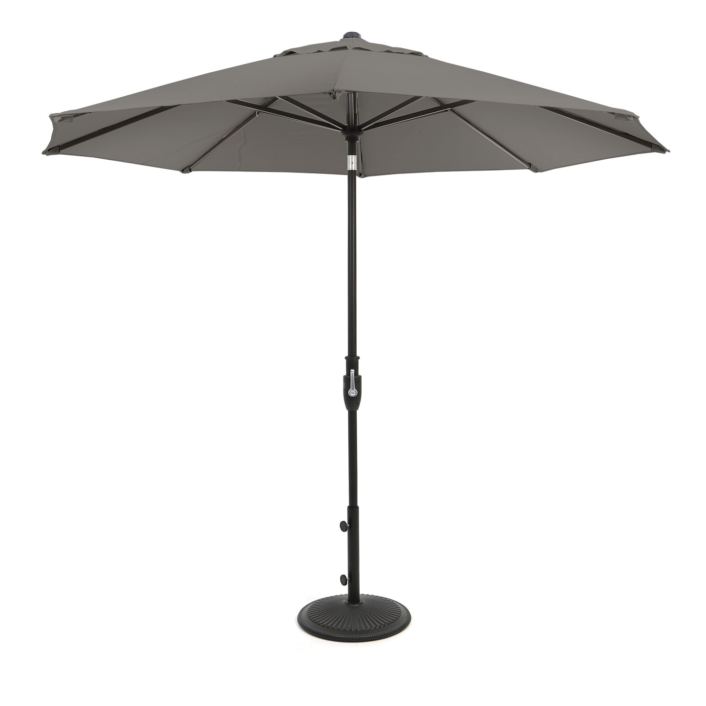 Treasure Garden 9 Foot Market Umbrella Glide Tilt Charcoal, image 27