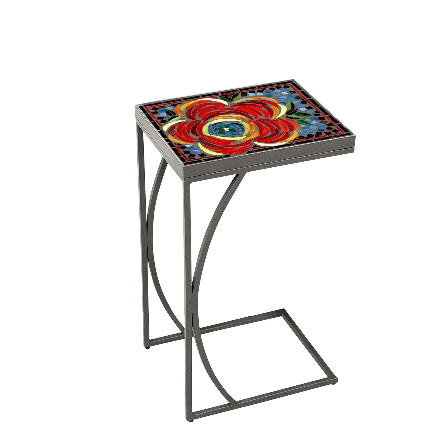 Zinnia C Table Pewter Frame, image 72