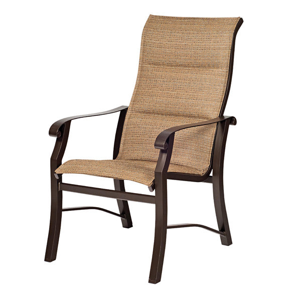 cortland padded sling high back dining chair 1, image 1