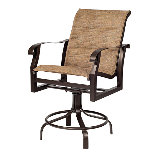 cortland padded sling swivel counter stool 1, image 1