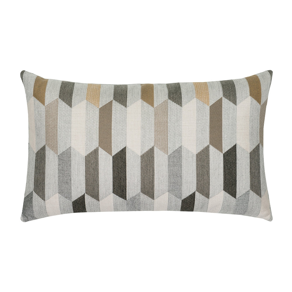 designer lumbar pillow chiseled camel, image 1