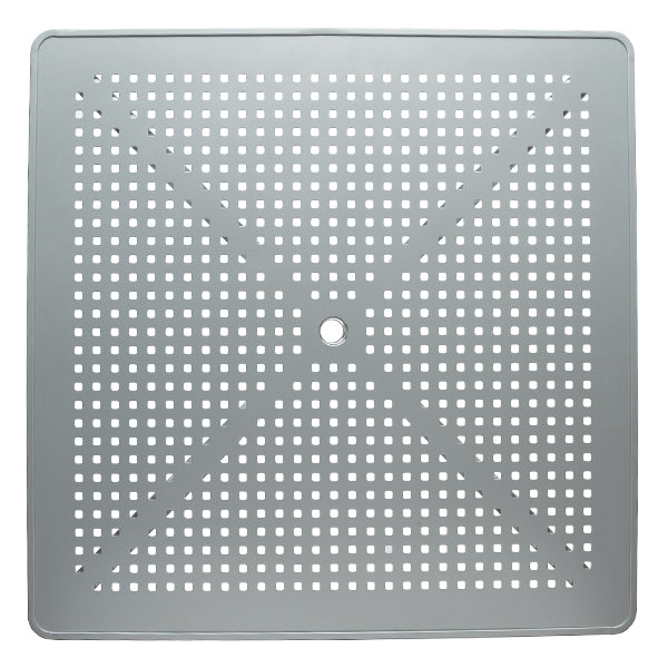 Tropitone 36" Round Patterned Aluminum Top Dining Table, image 2