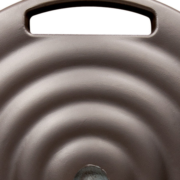 umbrella base 100lb monaco bronze close up, image 2