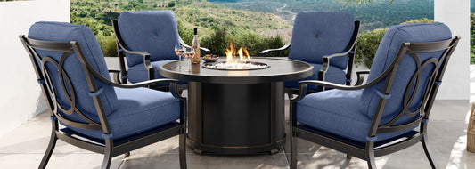 Pick the Perfect Patio Seating for Your Outdoor Fire Pit