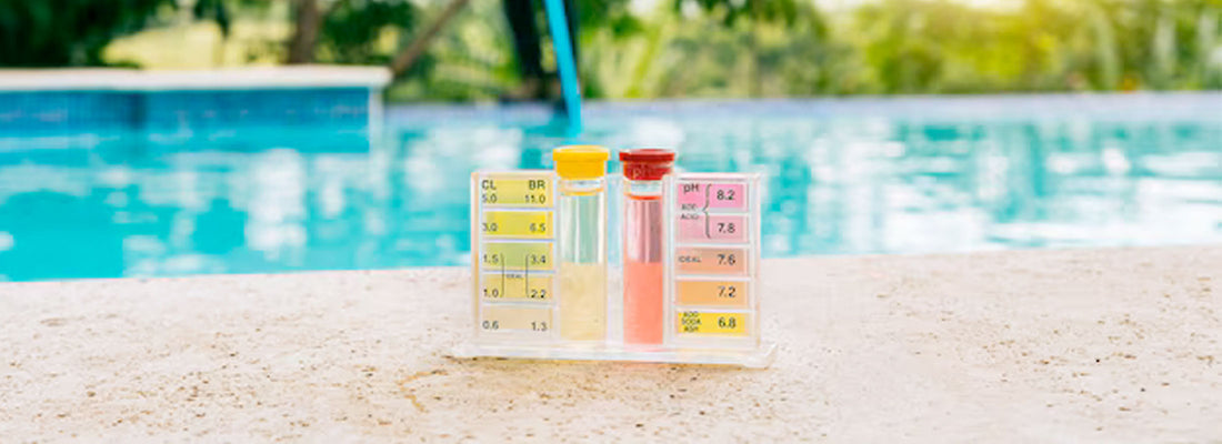 Swimming pool water test kit