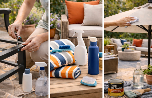Getting Stored Patio Furniture Ready for Patio Season