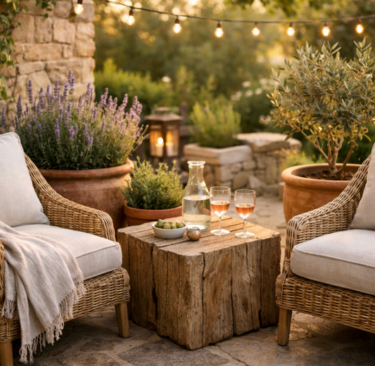 Bring Provence Home: How to Create a French-Inspired Patio Look and Feel