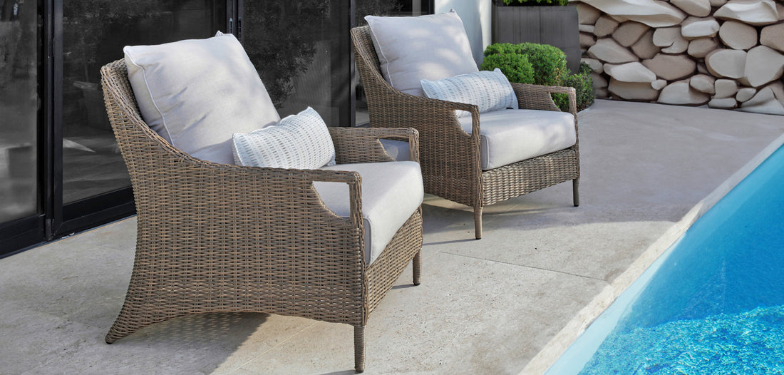 Outdoor Patio Wicker Furniture Enhances Your Outdoor Living Areas