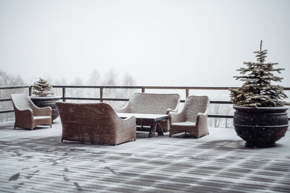 Snow and Ice vs. Rain: What Really Damages Patio Furniture?