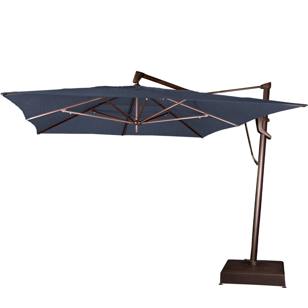 10x13 cantilever patio umbrella MEVBC 10 X 13 FT Outdoor with LED Lights This 10x13 ft umbrella provides more shade areas ABCCANOPY 10x13 Cantilever Patio Umbrella