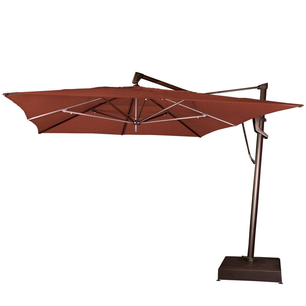 AKZPRT PLUS 10' x 13' Rectangle Cantilever Umbrella by Treasure Garden | Aluminum Cantilever