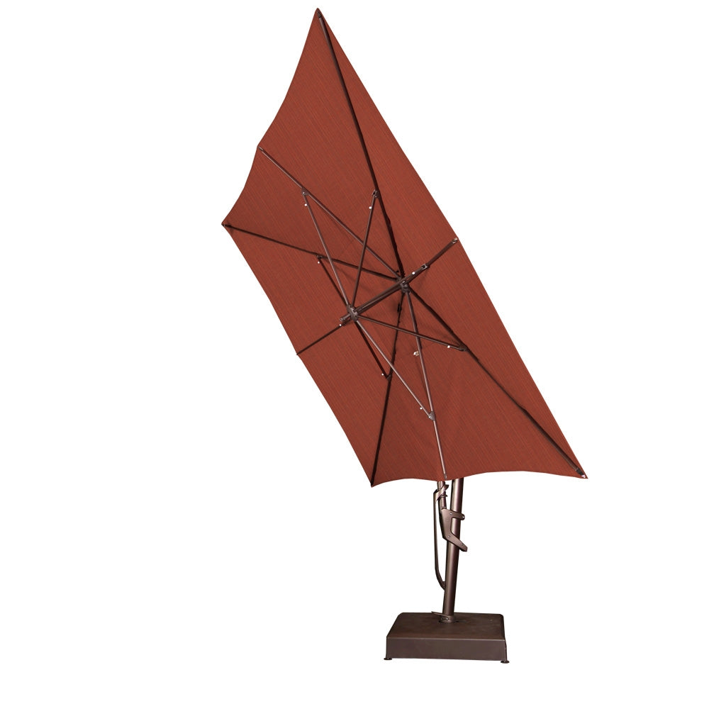 AKZPRT PLUS 10' x 13' Rectangle Cantilever Umbrella