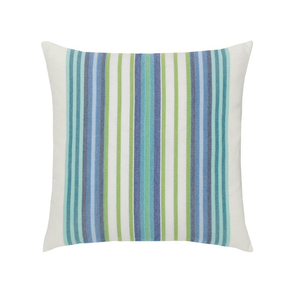 20" Square Elaine Smith Pillow  Summer Stripe