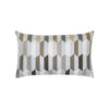 designer lumbar pillow chiseled camel