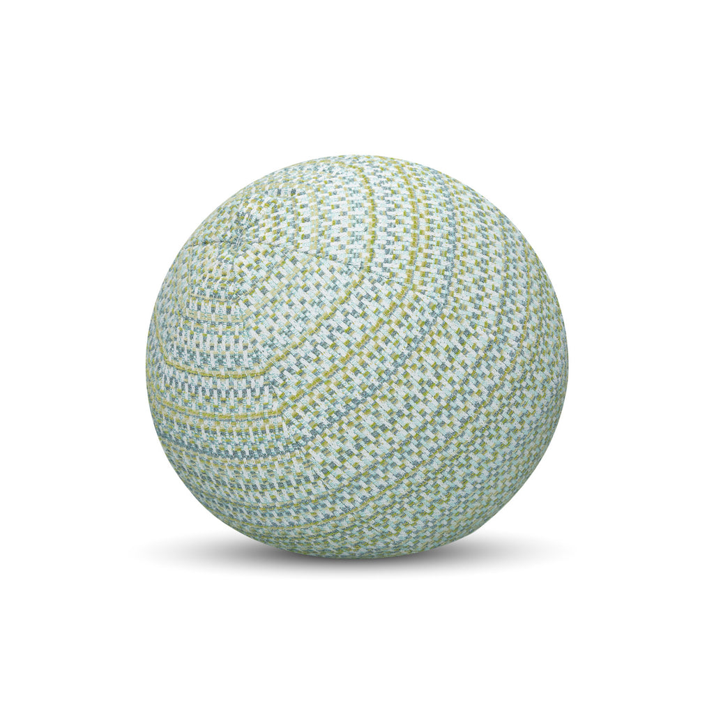 12 Round Elaine Smith Orb Pillow Kaleidoscope Spring