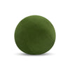 12" Round Elaine Smith Orb Pillow Lush Velvet Ivy