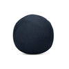 12" Round Elaine Smith Orb Pillow Solid Indigo