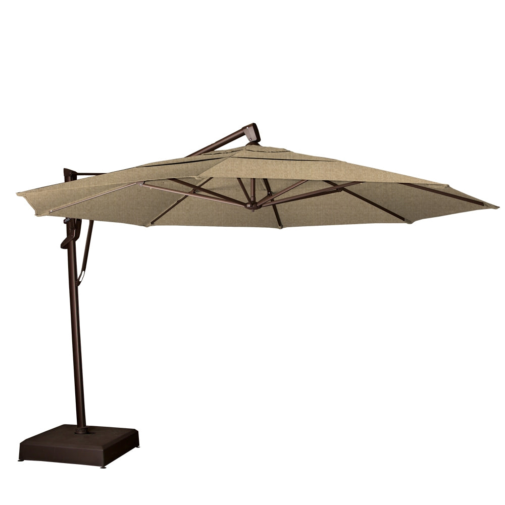 linen patio umbrella AKZP13 PLUS 13' Octagon Cantilever Umbrella