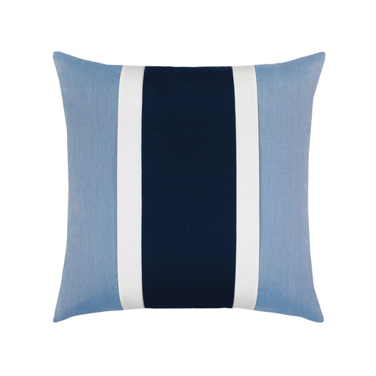 20" Square Elaine Smith Pillow  Nevis Ocean