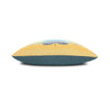 22" Square Elaine Smith Pillow  Chameleon Lagoon