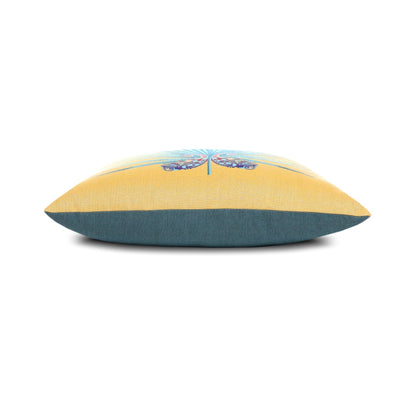
                  22" Square Elaine Smith Pillow  Chameleon Lagoon - Image 10
                
