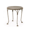 17" Round Mesh Top End Table