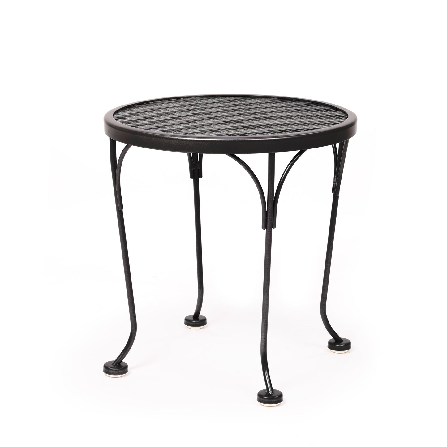 17" Round Mesh Top End Table, image 19