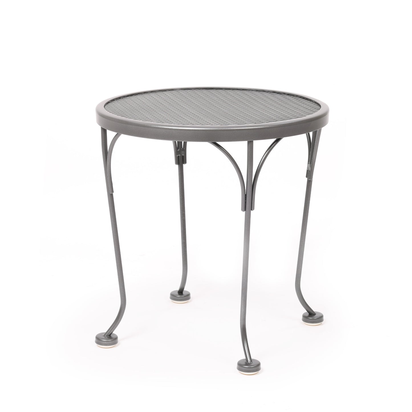 17" Round Mesh Top End Table, image 13