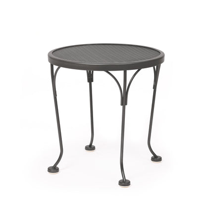 
                  17" Round Mesh Top End Table - Image 6
                