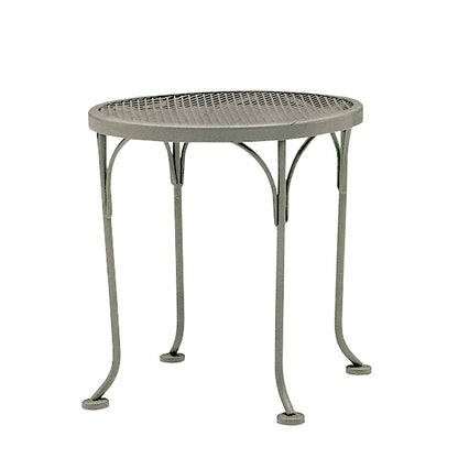 
                  17 Round Mesh Top End Table Graphite - Image 4
                