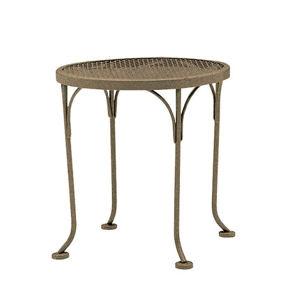 
                  17 Round Mesh Top End Table Khaki - Image 7
                