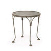 17" Round Mesh Top End Table