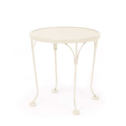 
                  17" Round Mesh Top End Table - Image 15
                
