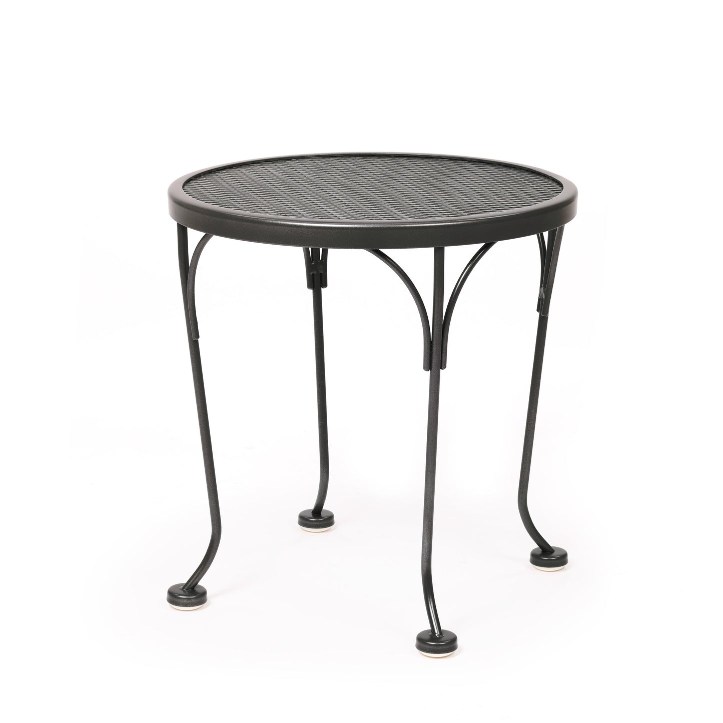 17" Round Mesh Top End Table, image 7