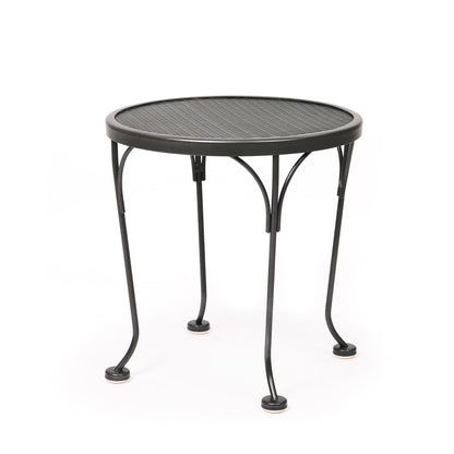 
                  17" Round Mesh Top End Table - Image 7
                
