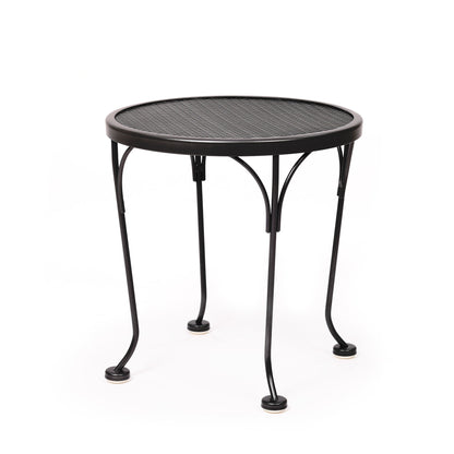 
                  17" Round Mesh Top End Table - Image 8
                