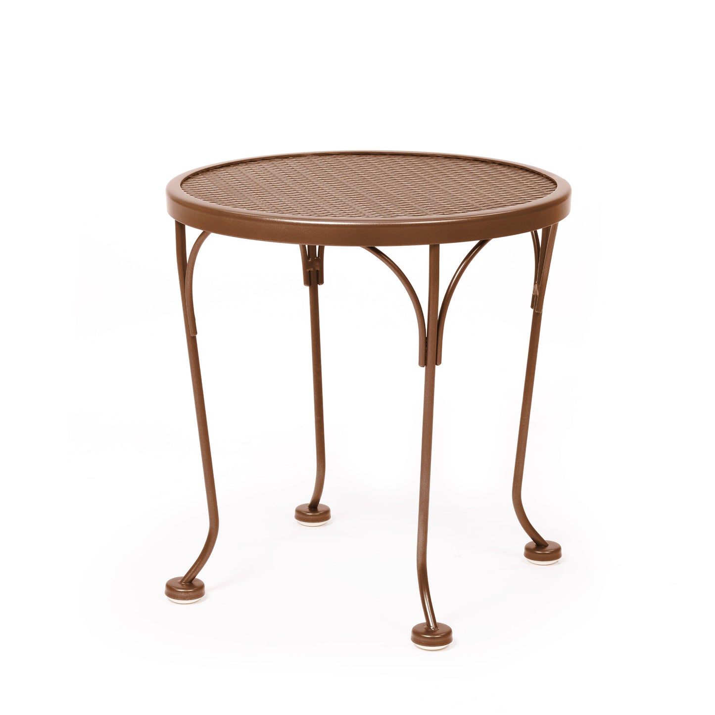 17" Round Mesh Top End Table, image 17